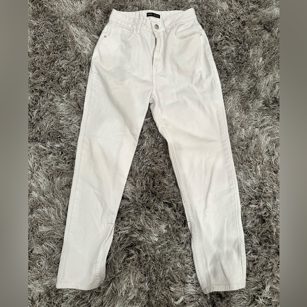 SHEIN White Jeans